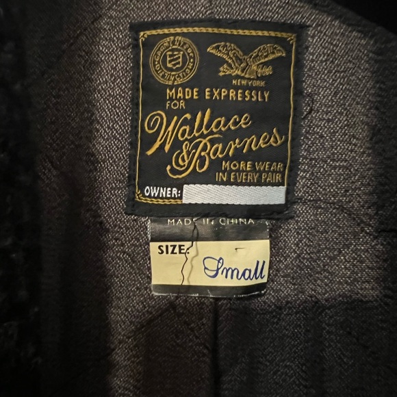 J.Crew Wallace and Barnes Faux Shearling Trimmed Wool Peacoat S - Picture 5 of 6